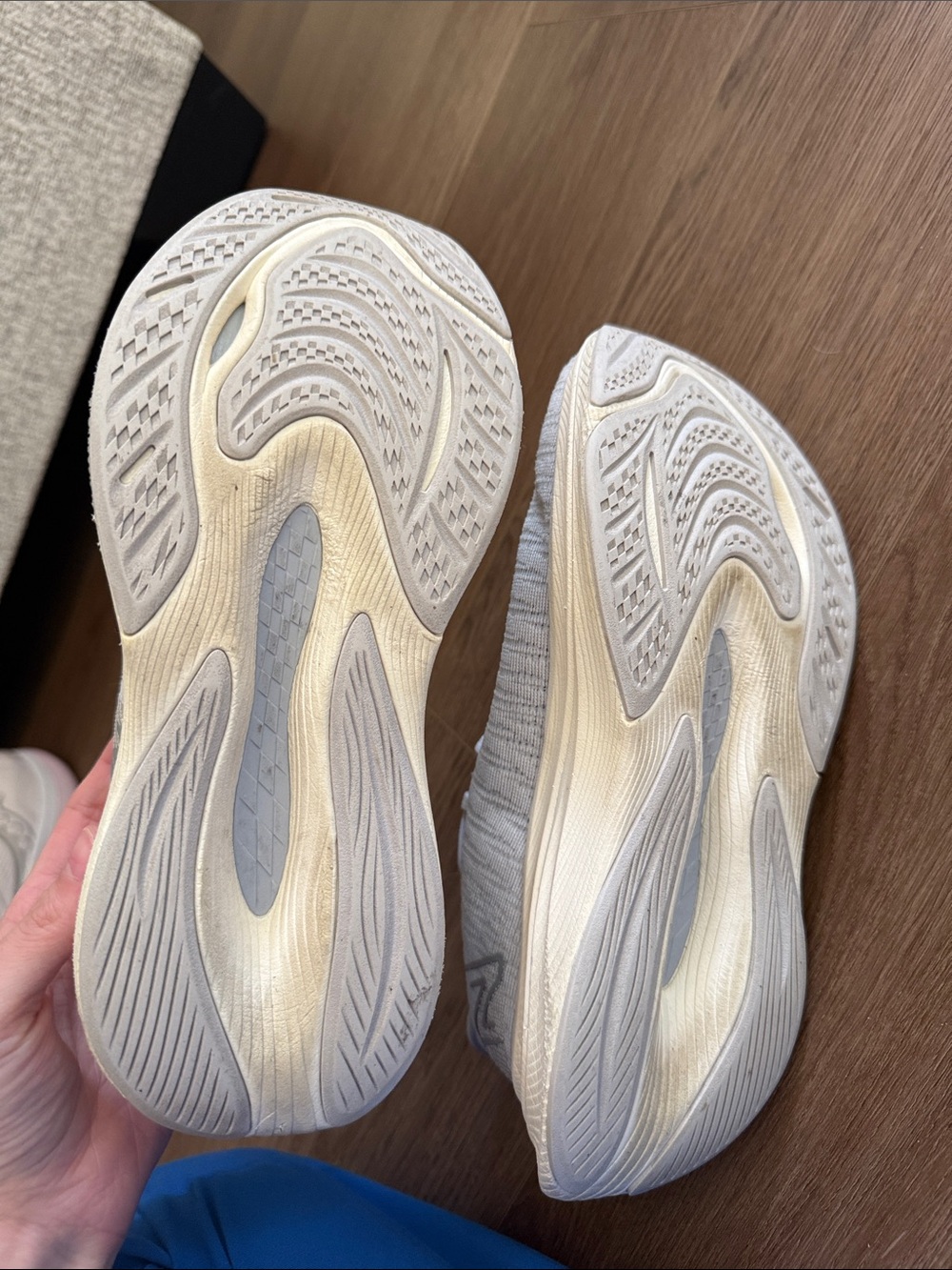 New Balance Neutral Gray/White Performance Runners - Picture 4 of 5